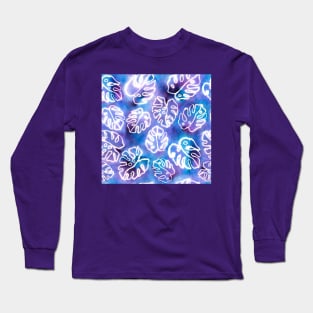 Vibrant Monstera Long Sleeve T-Shirt